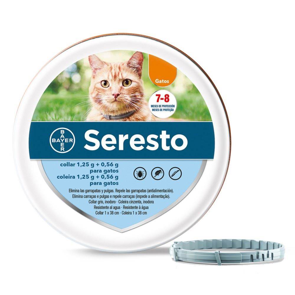 BAYER SERESTO COLLAR ANTIPARASITARIO PARA GATOS Coluga